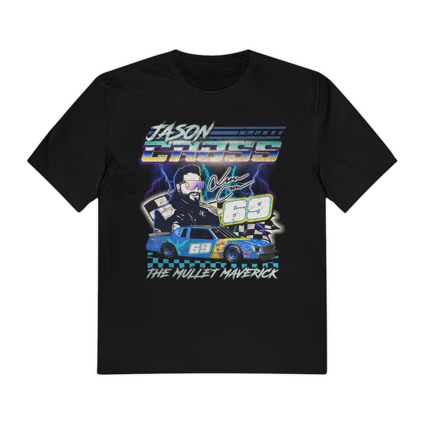 Jason Cross Nascar T-Shirt - The Mullet Maverick