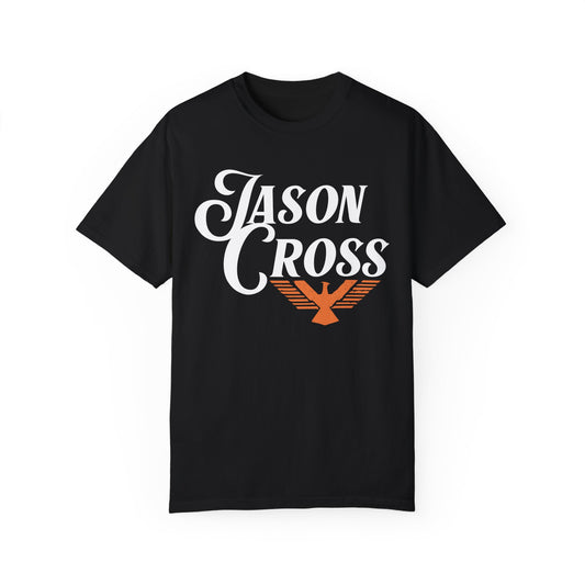 Jason Cross Phoenix Logo Orange T Shirt
